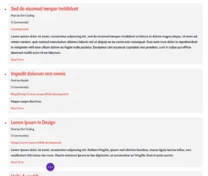 List Layout - Feature - Divi Query Builder