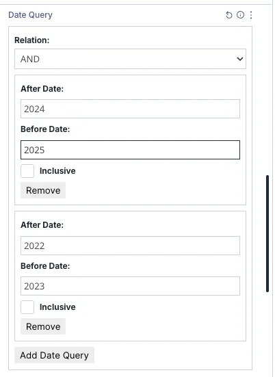 Divi Extended Loop - VB - Date Queries