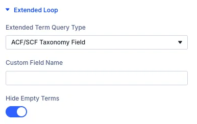 Divi Extended Loop - VB - Term Loops